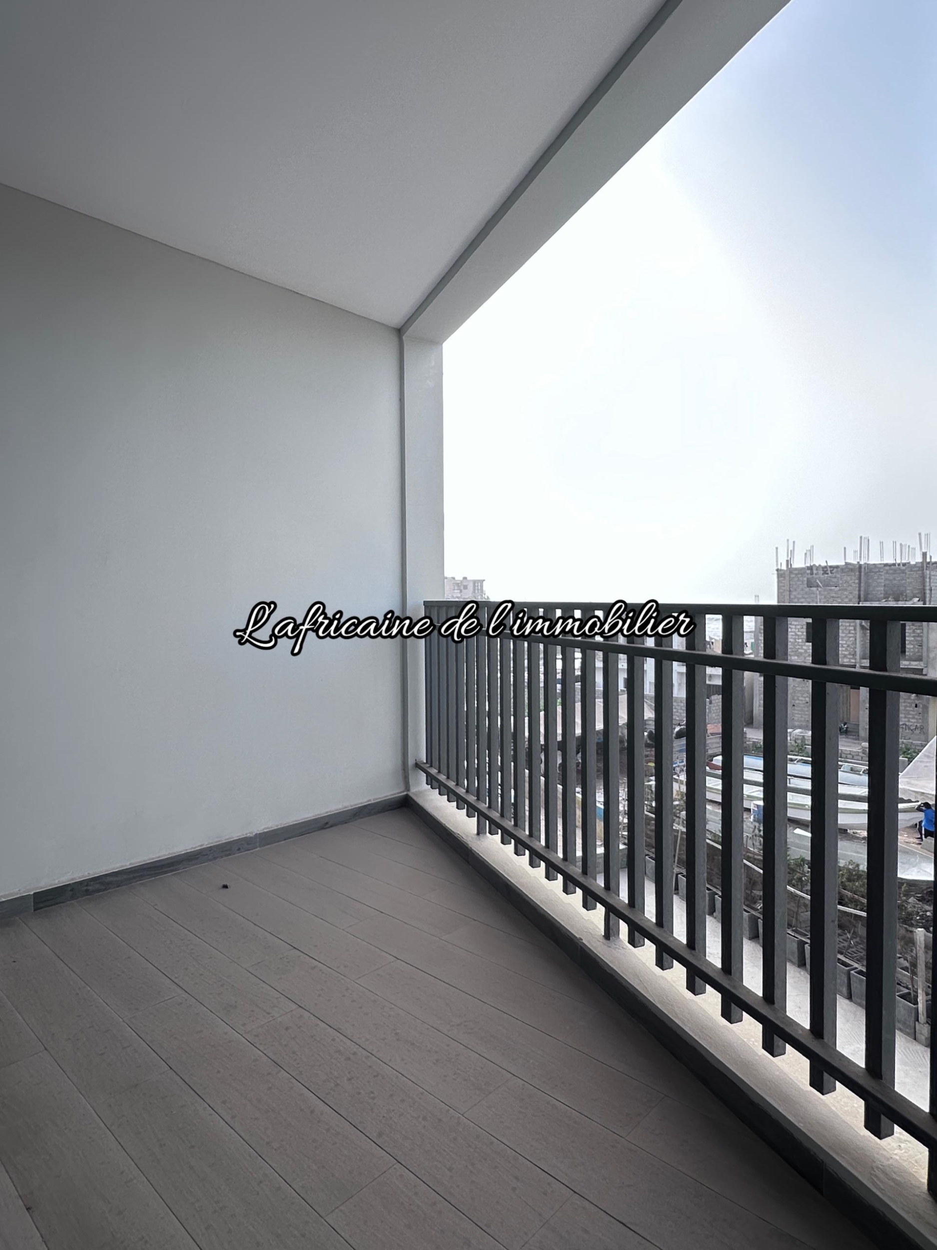 Terrasse - Appartement F3 à louer à Ngor