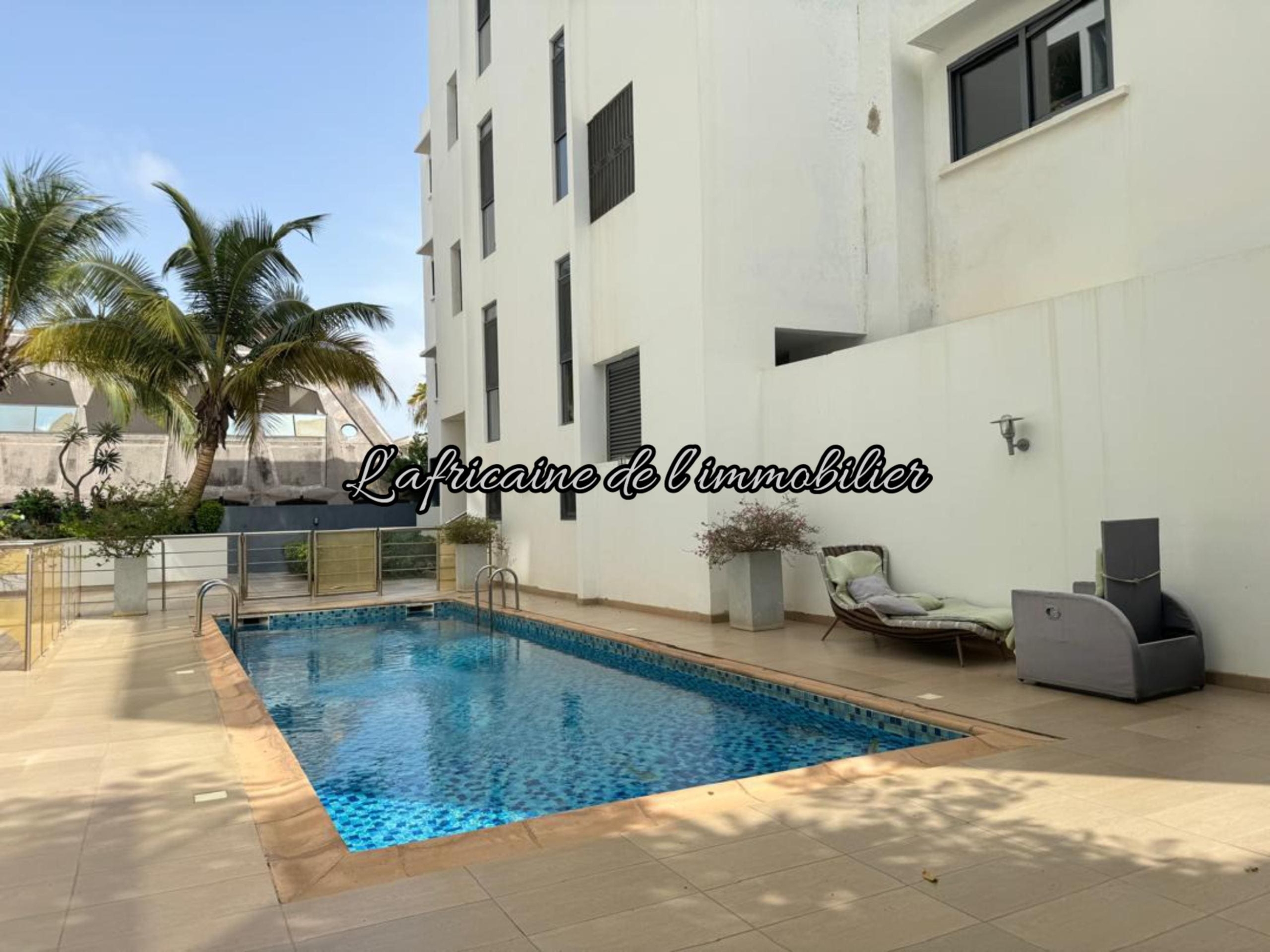 Piscine - Appartement F4 à louer Corniche Dakar