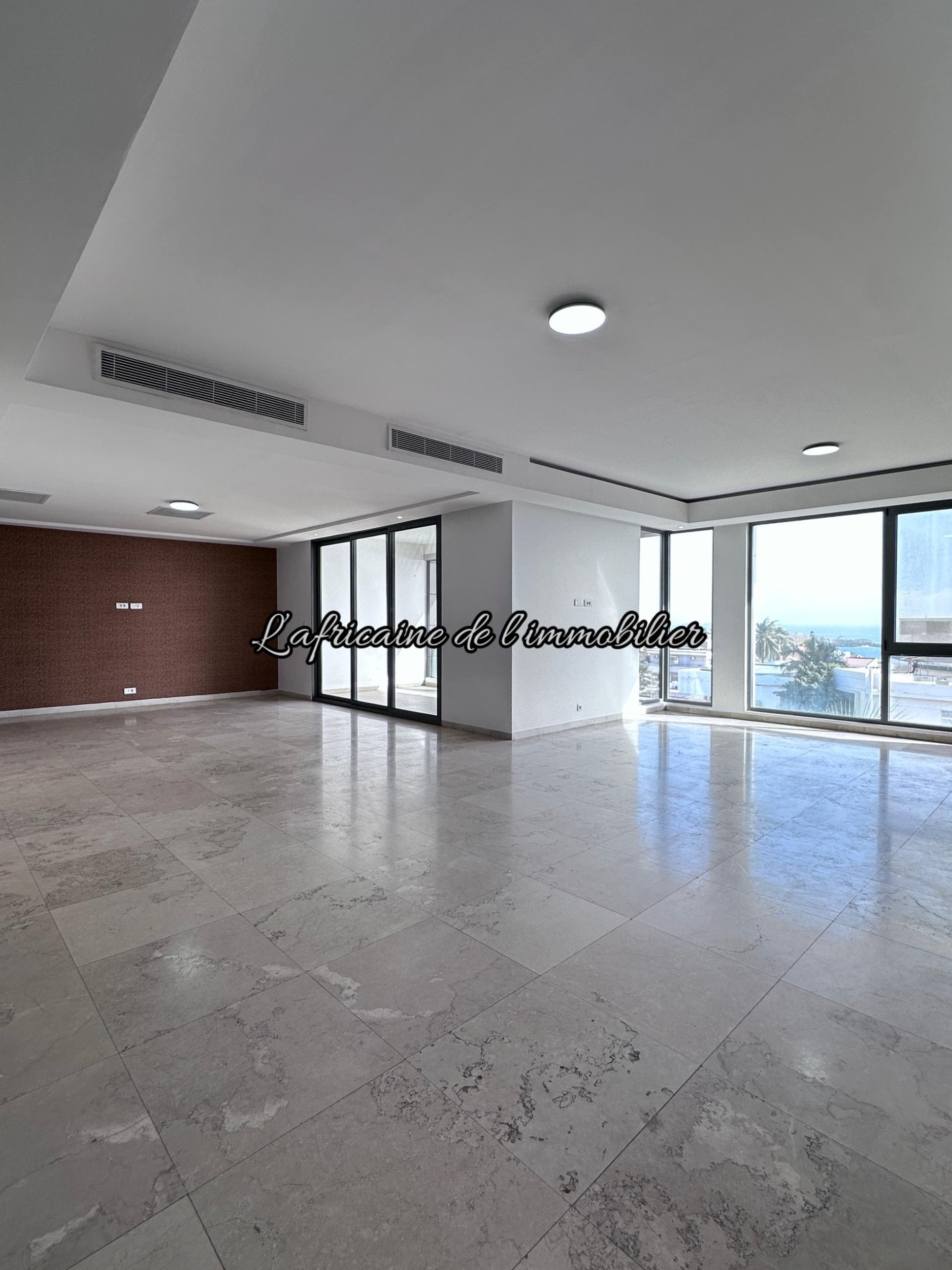 Salon - Appartement F4 à louer Corniche Dakar