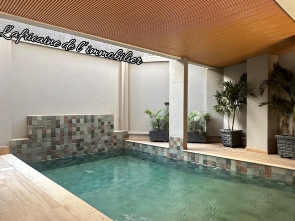 Cuisine ouvert - Appartement F4 à louer à Mermoz – Neuf avec piscine, parking;