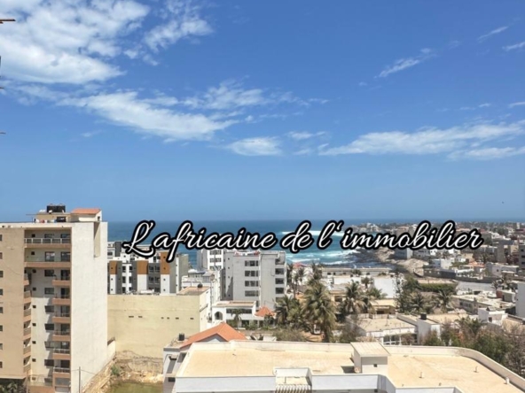 Appartement F4 haut standing avec vue mer aux Almadies